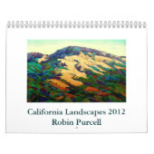 Kalifornien gestaltet 2012 landschaftlich kalender (Titelbild)