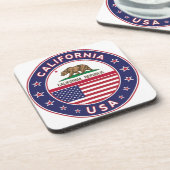 Kalifornien Getränkeuntersetzer (Linke Seite)