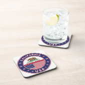 Kalifornien Getränkeuntersetzer (Rechte Seite)