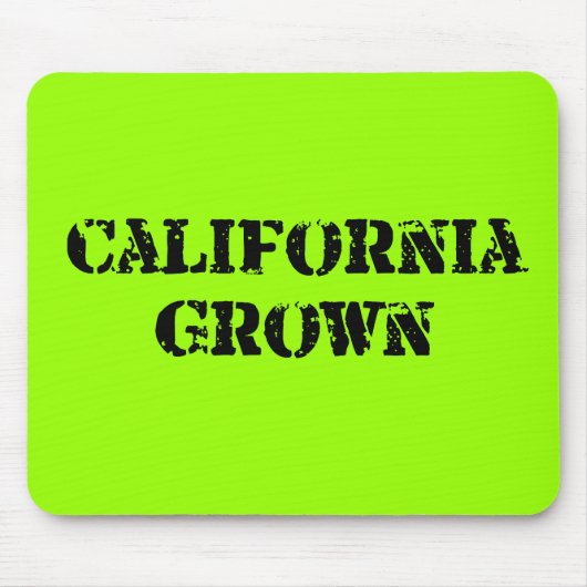 Kalifornien gewachsen mousepad (Vorne)