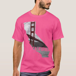 Kalifornien Golden Gate Bridge T-Shirt
