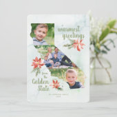 Kalifornien Golden Staat Karte Beschreibung (Stehend Vorderseite)