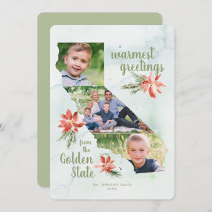 Kalifornien Golden Staat Karte Beschreibung