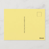 Kalifornien Golden State Postkarte (Rückseite)