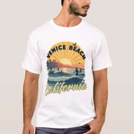 Kalifornien: Goldenes Surfparadies T-Shirt