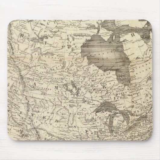 Kalifornien-Goldrausch Mousepad (Vorne)