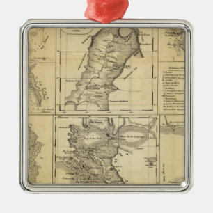 Kalifornien-Goldrausch Ornament Aus Metall