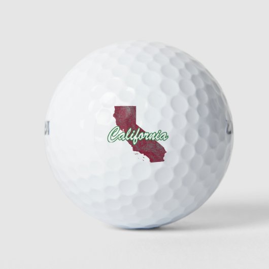 Kalifornien Golfball (Vorderseite)