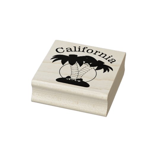 Kalifornien Gummistempel (Stempel)