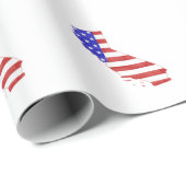 Kalifornien hat das Papier für die Umhüllung ameri Geschenkpapier (Rolleneckpunkt)