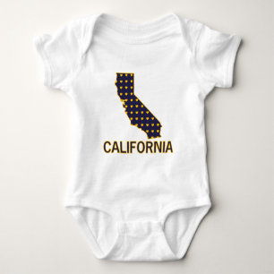 Kalifornien-Herzen Baby Strampler