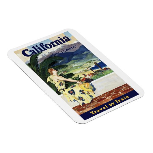 Kalifornien im Sommer Magnet (Rechte Seite)