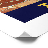 Kalifornien im Sommer Poster (Ecke)