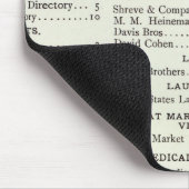 Kalifornien-Index Mousepad (Ecke)