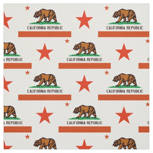 Kalifornien kämmte Baumwolle Stoff (Muster)