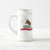 Kalifornien kann zum Party Stein Bierglas (Links)