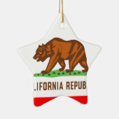 KALIFORNIEN KERAMIKORNAMENT (Rechts)