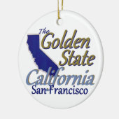 KALIFORNIEN KERAMIKORNAMENT (Links)