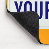 Kalifornien-Kfz-KennzeichenMausunterlage Mousepad (Ecke)