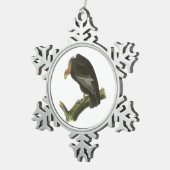 Kalifornien-Kondor durch Audubon Schneeflocken Zinn-Ornament (Rechts)