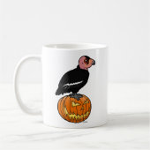 Kalifornien-Kondor Halloween Kaffeetasse (Links)