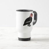 Kalifornien-Kondor Reisebecher (VorderseiteRechts)