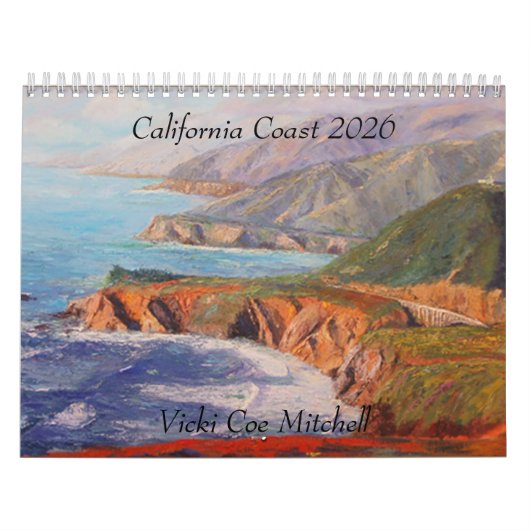 Kalifornien Küste 2026 Kalender (Titelbild)