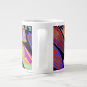 Kalifornien Küste Surfboards Jumbo-Tasse (Rückseite)