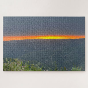 Kalifornien, Laguna Beach Mountain Sunset Puzzle