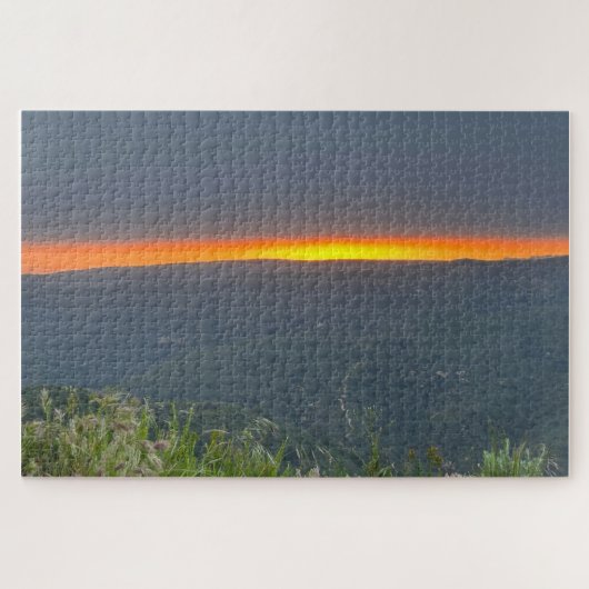 Kalifornien, Laguna Beach Mountain Sunset Puzzle (Horizontal)