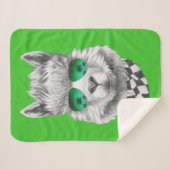 Kalifornien-Lama Sherpadecke (Vorderseite (Horizontal))