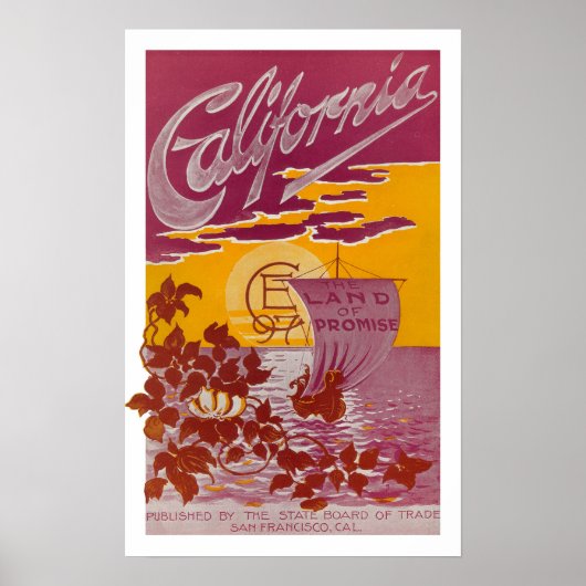Kalifornien Land des Promise Poster (Vorne)