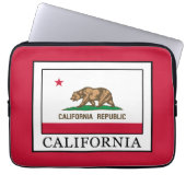 Kalifornien Laptopschutzhülle (Vorderseite)