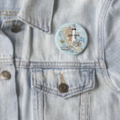 Kalifornien Leuchtturm Pin-Button Button (Beispiel)