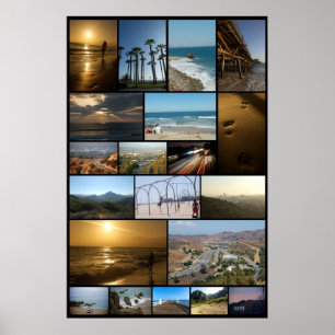 Kalifornien-Liebe Poster