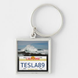 Kalifornien-Lizenz Schlüsselanhänger