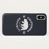 Kalifornien-Logo| Der Goldene Staat Case-Mate iPhone Hülle (Rückseite (Horizontal))