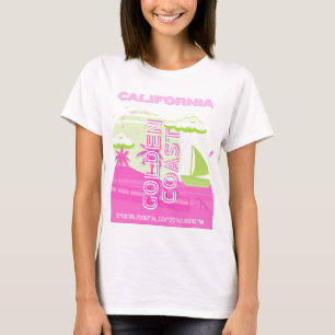 Kalifornien, Los Angeles, Reisekunst, Preppy, Pink T-Shirt