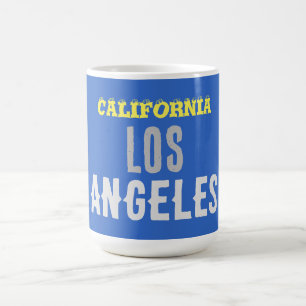 Kalifornien Los Angeles Stadt USA Retro Vintage Bl Kaffeetasse
