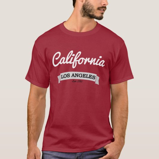 Kalifornien Los Angeles T-Shirt (Vorderseite)