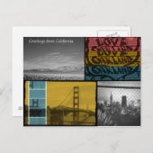 Kalifornien Love! Postkarte (Vorne/Hinten)