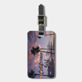 Kalifornien-Mädchen-Gepäckanhänger Gepäckanhänger (Vorderseite vertikal)