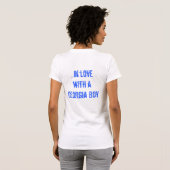 Kalifornien-Mädchen T-Shirt (Schwarz voll)