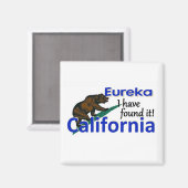 KALIFORNIEN MAGNET (Vorderseite/Rückseite)