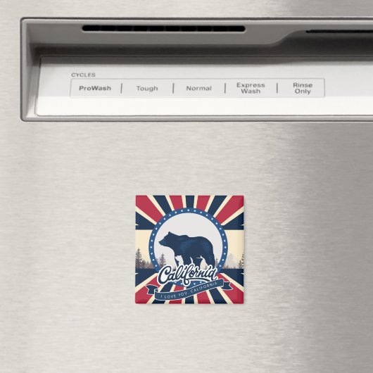 Kalifornien Magnet (In Situ (Geschirrspüler))