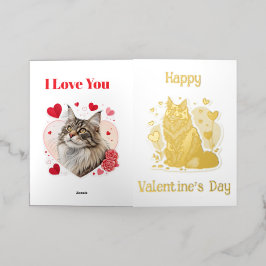 Kalifornien Maine Coon Valentine's Cards 🐾 💖
