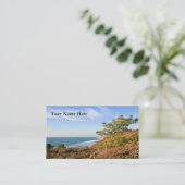 Kalifornien-Meerblick Visitenkarte (Stehend Vorderseite)