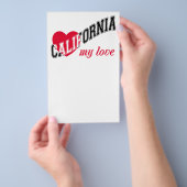 Kalifornien meine Liebe Flyer (Handgriff)