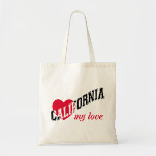 Kalifornien meine Liebe Tragetasche
