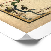 Kalifornien & Mexiko Frühkarte 1712 Poster (Ecke)